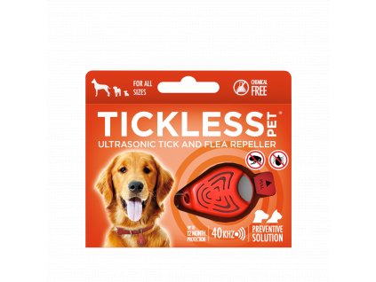 Tickless Pet- oranžový