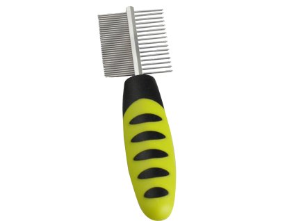 FLAMINGO kartáč pre hlodavcov COMB WITH HANDLE DOUBLE