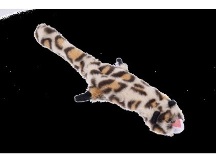 Hračka GIMDOG leopard plyš bez náplne mini 35,6 cm