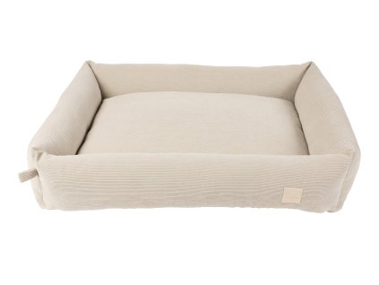 FuzzYard Life menčestrový pelech krémový L