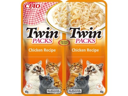 Kapsička Churu Cat Twin Packs - kura vo vývare 80g
