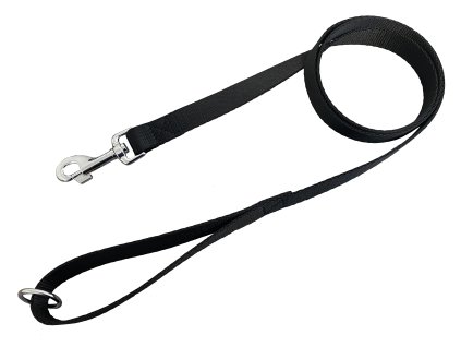 HUHUBAMBOO vôdzka JEDNOBAREVNÉ popruhová 2,5x150cm, čierna