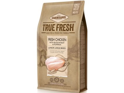 Carnilove True Fresh Junior Large Breed chicken 4kg