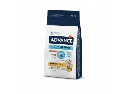 Advance adult mini sensitive losos a ryža 7kg