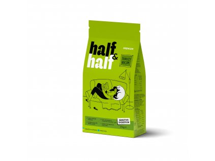 Half&Half Cat Sensitive morka 2 kg