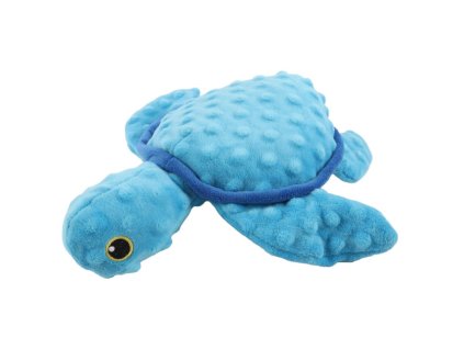 Huhubamboo hračka pre psov korytnačka modrá 30cm