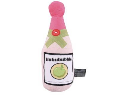 Huhubamboo plyšová hračka pre psov šampanské ružové S 20cm