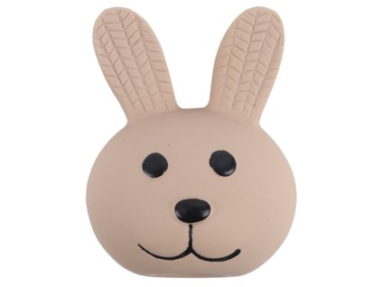 Huhubamboo pískacia hračka pre psov latexový králik 8,8cm