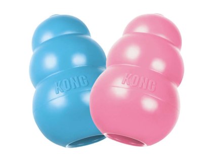 KONG Puppy hračka pre šteňatá gumový granát M