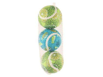 HUHUBAMBOO tenisová lopta letná 6,3 cm (3ks)