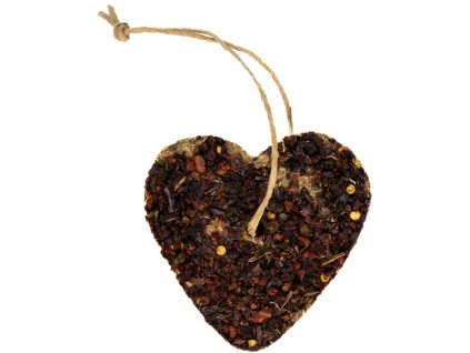 Bezobilné bylinkové srdce Herbs Crunch - červená repa, zelená a červená paprika 80 g