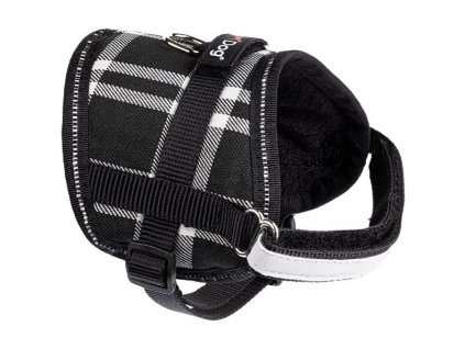 Postroj Gimborn Alfresco Mesh XS 34-36 cm čierny