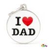 Známka Charms - DAD