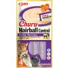 Churu Cat Hairball mäsové pyré - tuniak 4x14g