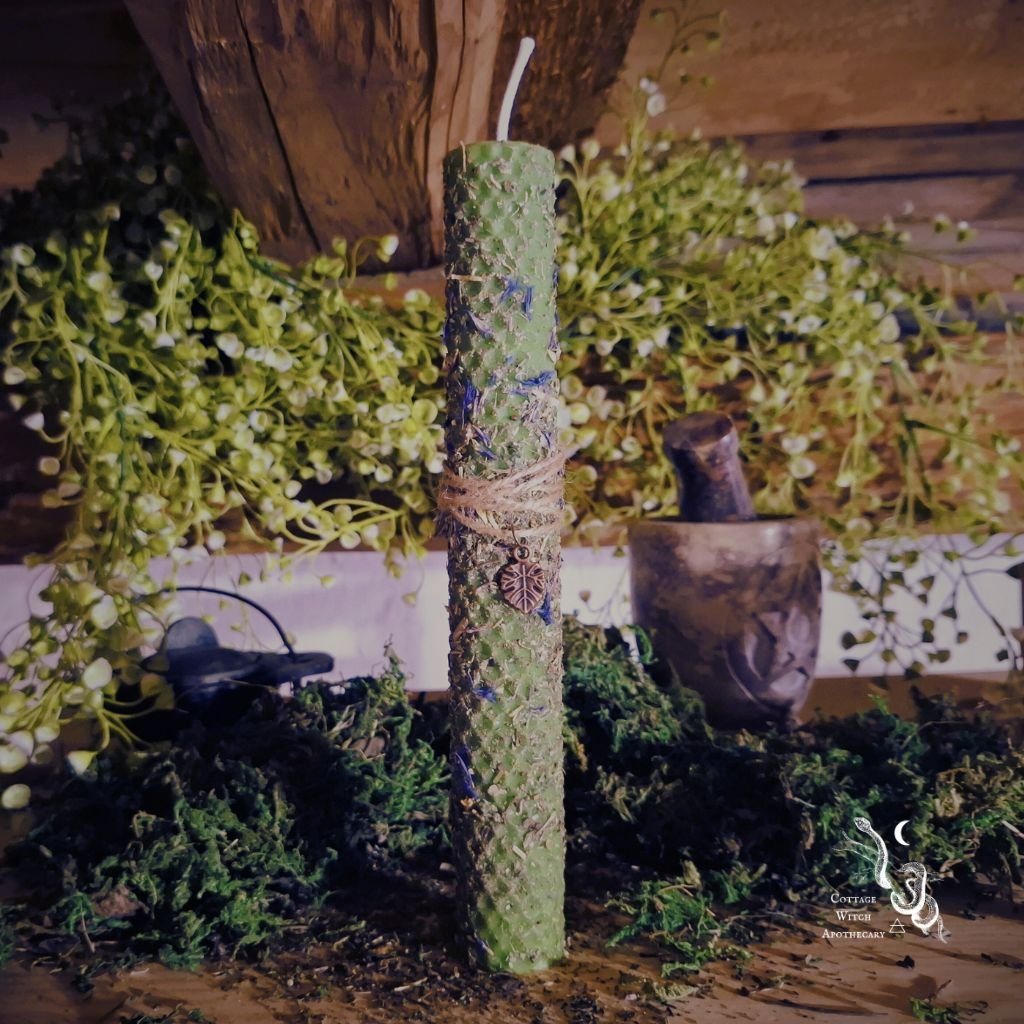 rituální svíčka Hojnost