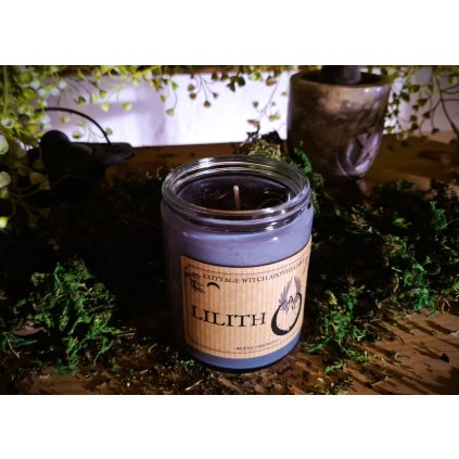 Rituální svíčka Lilith.