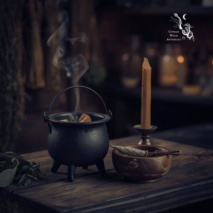 mini rituální kotlík