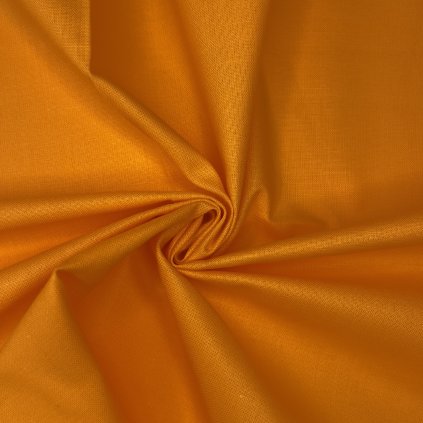 Dekorační látka bavlna Oranžová