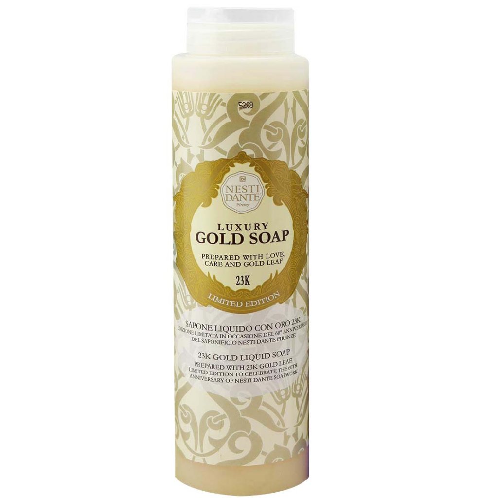Nesti Dante - přírodní sprchový gel Luxury Gold s 23K zlatem 300 ml