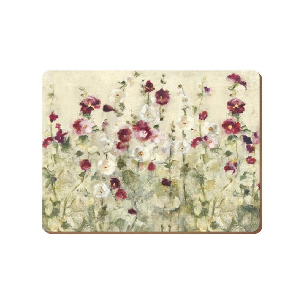 Creative Tops Premium - korkové prostírání Wild Field Poppies 40x29 cm, 4 ks