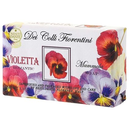 Nesti Dante - přírodní mýdlo Violetta (Fialka) 250g