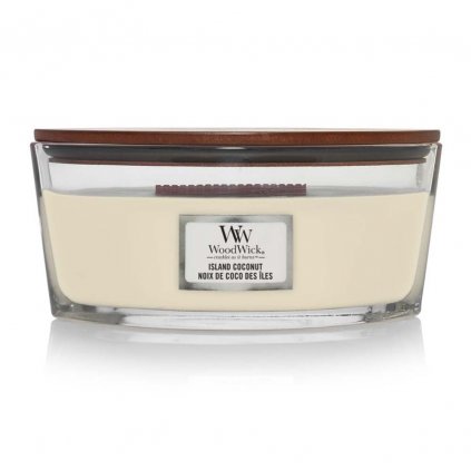 woodwick island coconut svicka lod 453 g