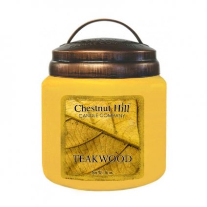 Chestnut Hill - vonná svíčka Teakwood (Teakové dřevo) 454g
