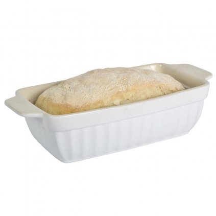 Ib Laursen - keramická zapékací mísa na chléb Mynte Pure White
