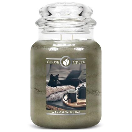 Goose Creek - vonná svíčka Warm & Welcome (Vřelé přivítání) 680g