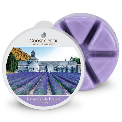 Goose Creek - vonný vosk Levander de France (Francouzská levandule) 59g