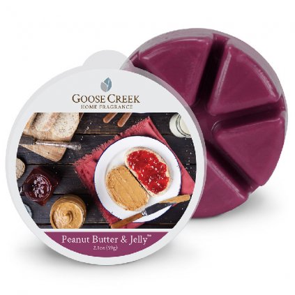 Goose Creek - vonný vosk Peanut Butter & Jelly (Burákové máslo a želé) 59g