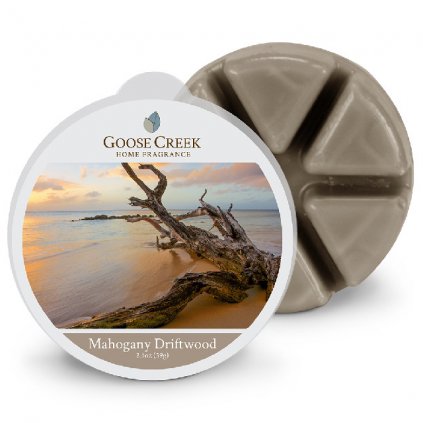 Goose Creek - vonný vosk Mahogany Driftwood (Naplavené mahagonové dřevo) 59g