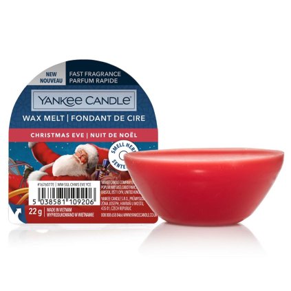 Yankee Candle - vonný vosk Christmas Eve (Štědrý večer) 22g