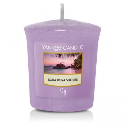 Yankee Candle - votivní svíčka Bora Bora Shores (Pobřeží Bora Bora) 49g