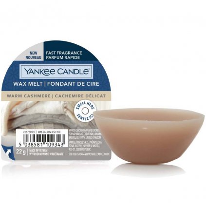 Yankee Candle - vonný vosk Warm Cashmere (Hřejivý kašmír) 22g