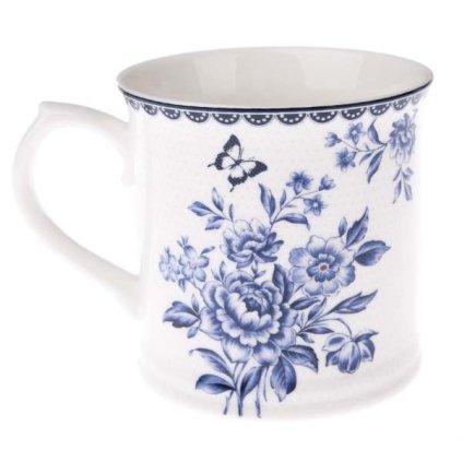 Casa de Engel - porcelánový hrnek s květinkovým vzorem 400 ml