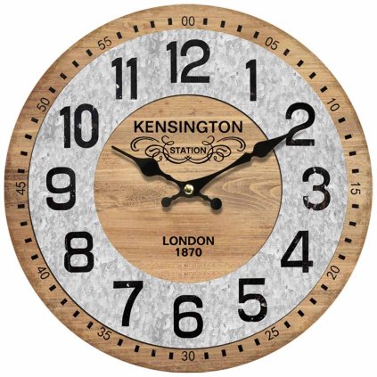 Nástěnné hodiny Kensington, 34 cm