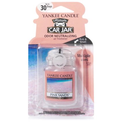 Yankee Candle - gelová visačka do auta Pink Sands 1 ks