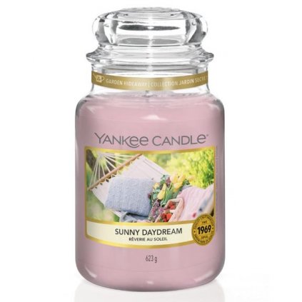 Yankee Candle - vonná svíčka Sunny Daydream (Snění za slunečného dne) 623g - 2.jakost