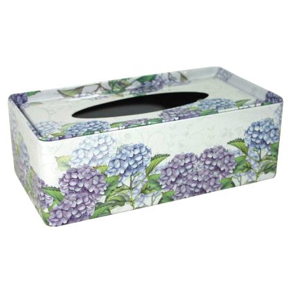 box na kapesniky hortenzie