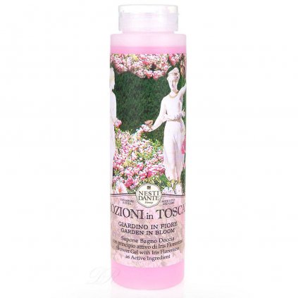 Nesti Dante - přírodní sprchový gel 2v1 Emozioni in Toscana, Rozkvetlá zahrada 300 ml
