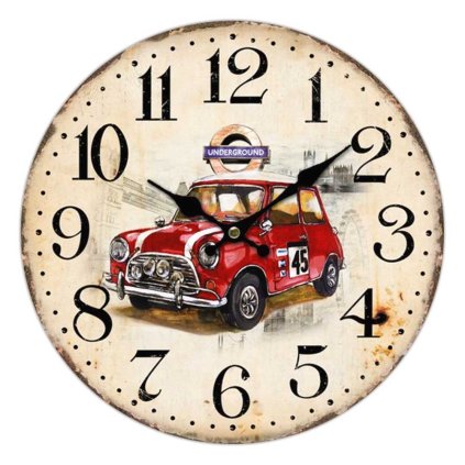 hodiny minicooper 34cm