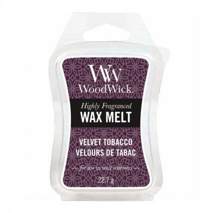 woodwick velvet tobacco vosk