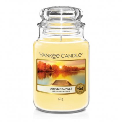 yankee candle autumn sunset svicka velka 1