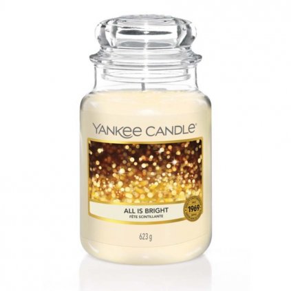 yankee candle all is bright svicka velka