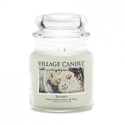 village candle snoconut svicka stredni 1