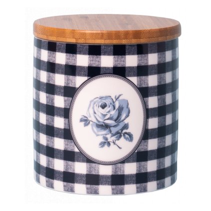 gingham storage jar 840x1024