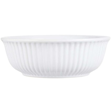 Ib Laursen - keramická salátová mísa Mynte Pure White 21 cm