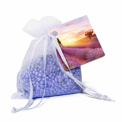 boles d olor lavanda levandule sacek organza
