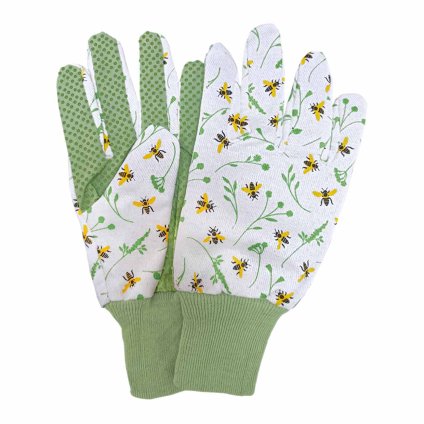 esschert design zahradnicke rukavice s motive vcely bee 1